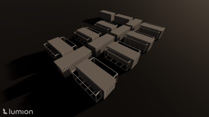 Sahra Hastanesi_White – Raytraced