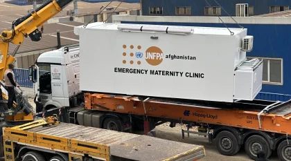 20 ft Konteyner Klinik Afganistan – Mobile Maternity Clinic (24)
